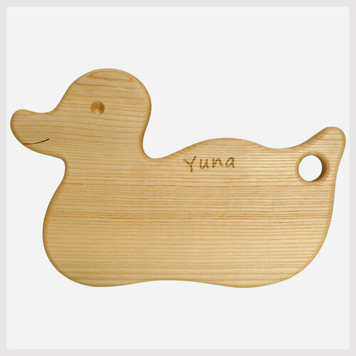 Breakfast Board Duck engraving